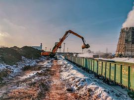 Грейфер гидравлический копающий объемом 1,2 куб.м на перегружатели Hitachi, Sany, FUCHS, Liebherr, Caterpillar, DOOSAN, Mantsinen, Sennebogen, Atlas, UMG, XCMG